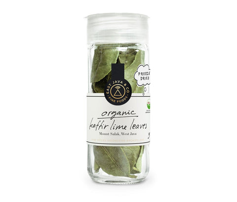 Organic Freeze Dried Kaffir Lime Leaves - 5g