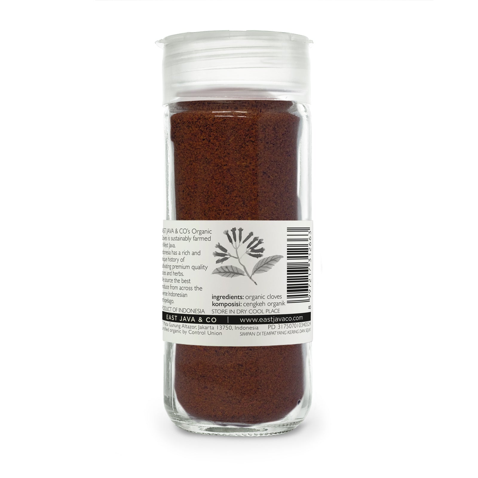 Cloves Java Organic Ground Cloves - 52g (Cengkeh Organik) – EAST JAVA & CO - Singapore