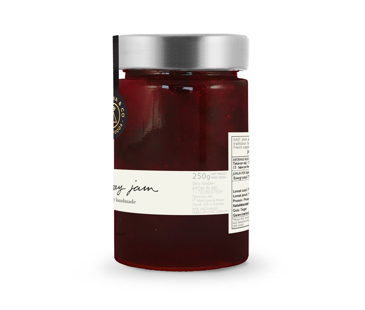 Strawberry Jam - 250g (Selai Stroberi) – EAST JAVA & CO - Singapore