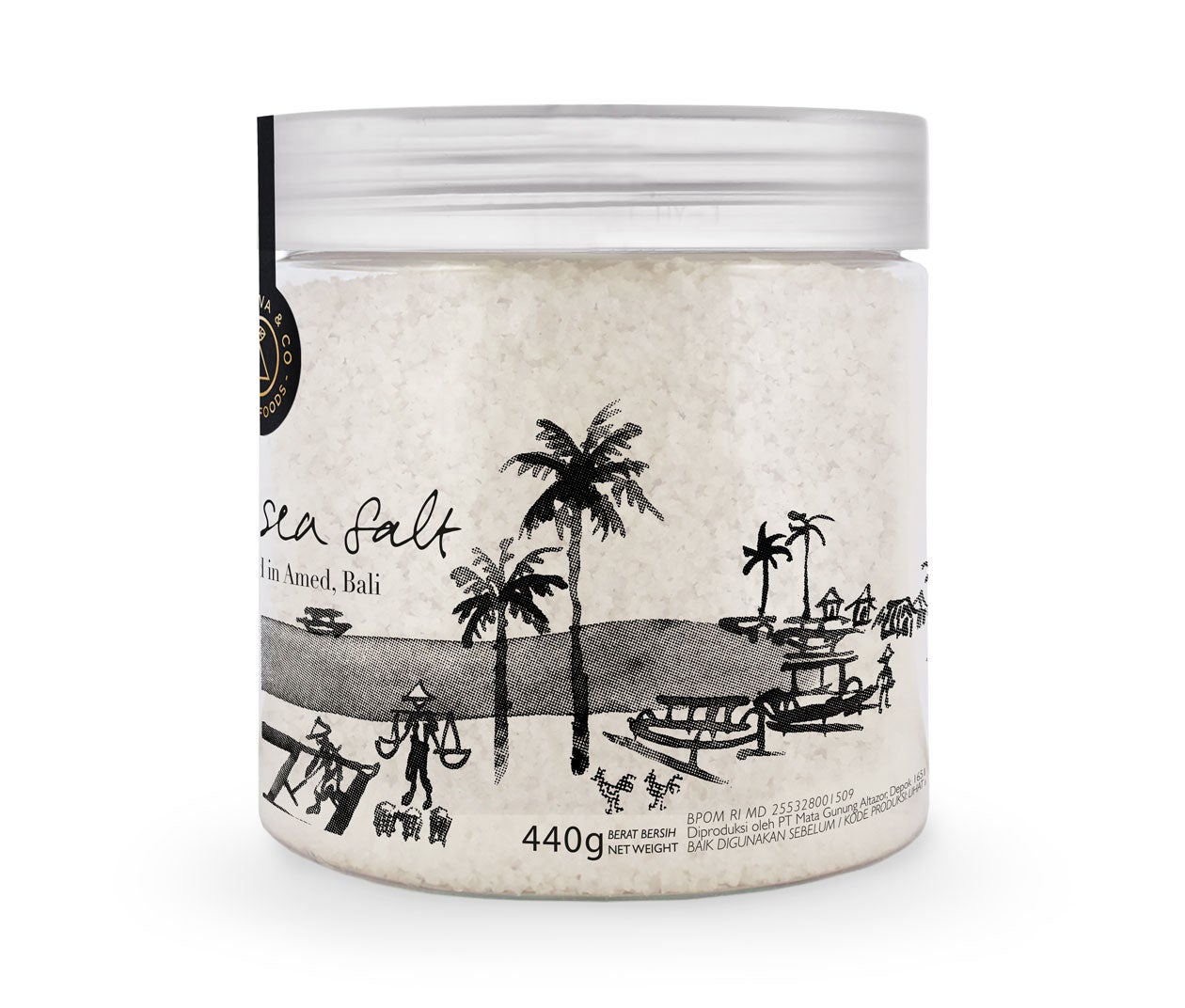 Sea Salt Pure Java Coarse Sea Salt - 440g (Garam Laut Amed) – EAST JAVA & CO - Singapore