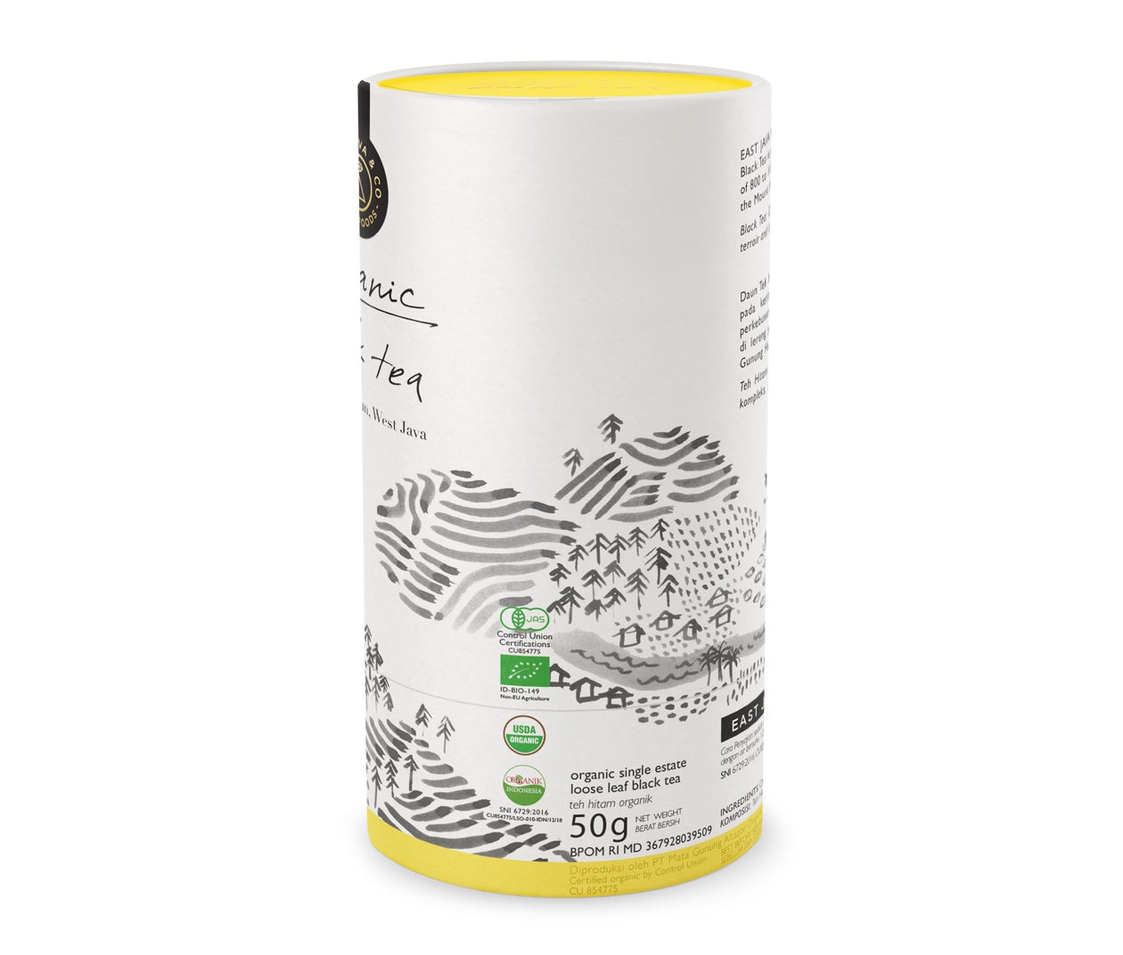 Organic Black Tea - Loose Leaf 50g (Teh Hitam Organik) – EAST JAVA & CO ...