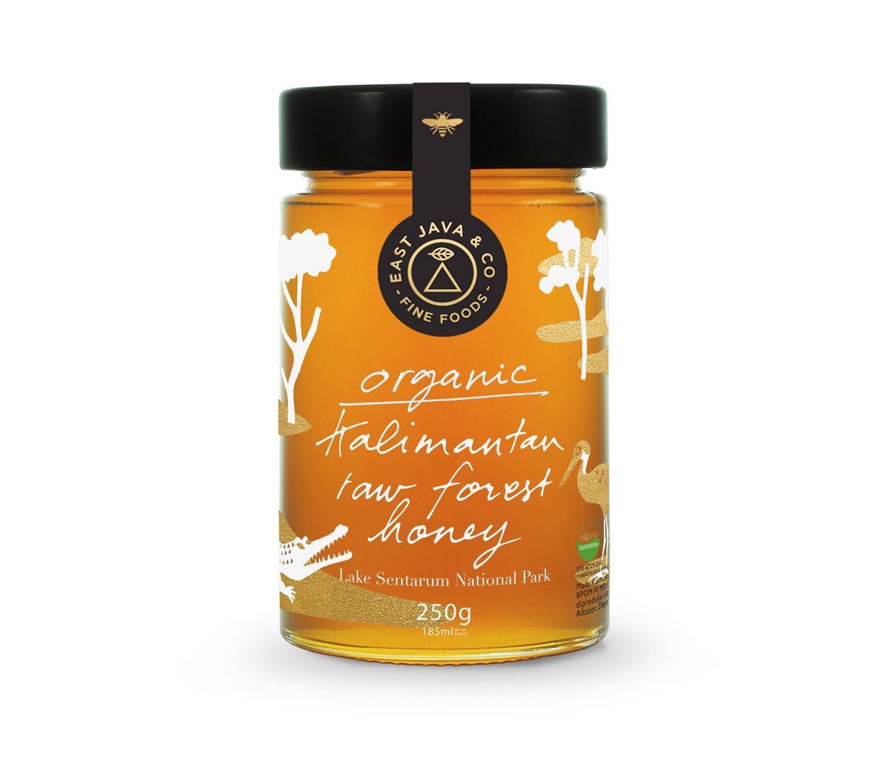 Organic Kalimantan Raw Forest Honey - 250g